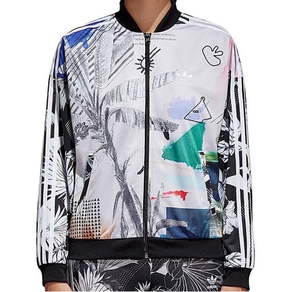 ADIDAS X FARM RIO Jacket women's small - Picture 1 of 7